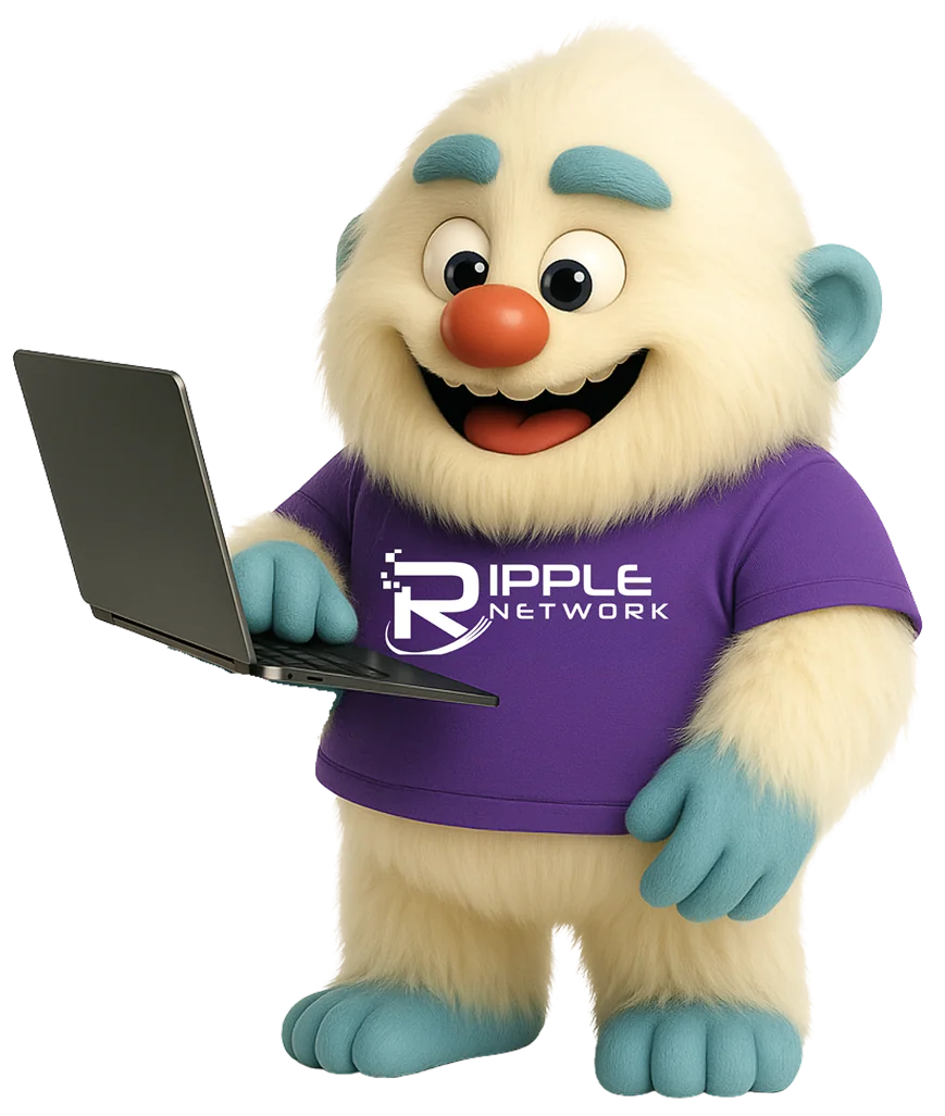 Ripple Networks support mascot